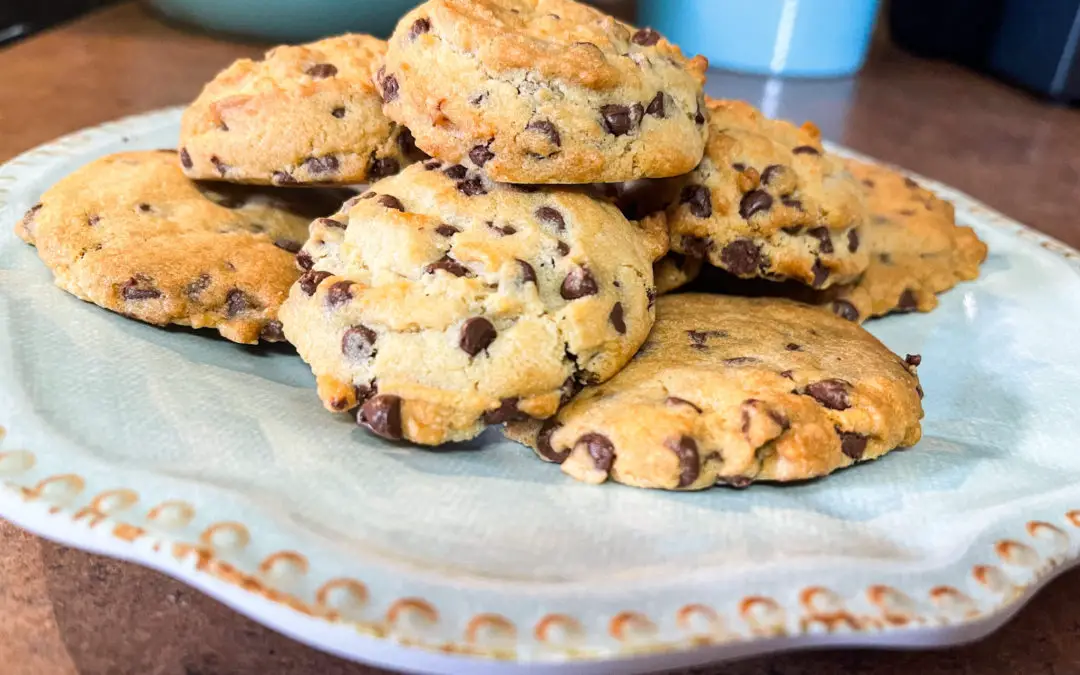 Air Fryer Chocolate Chip Cookies