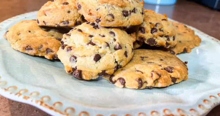 Air Fryer Chocolate Chip Cookies