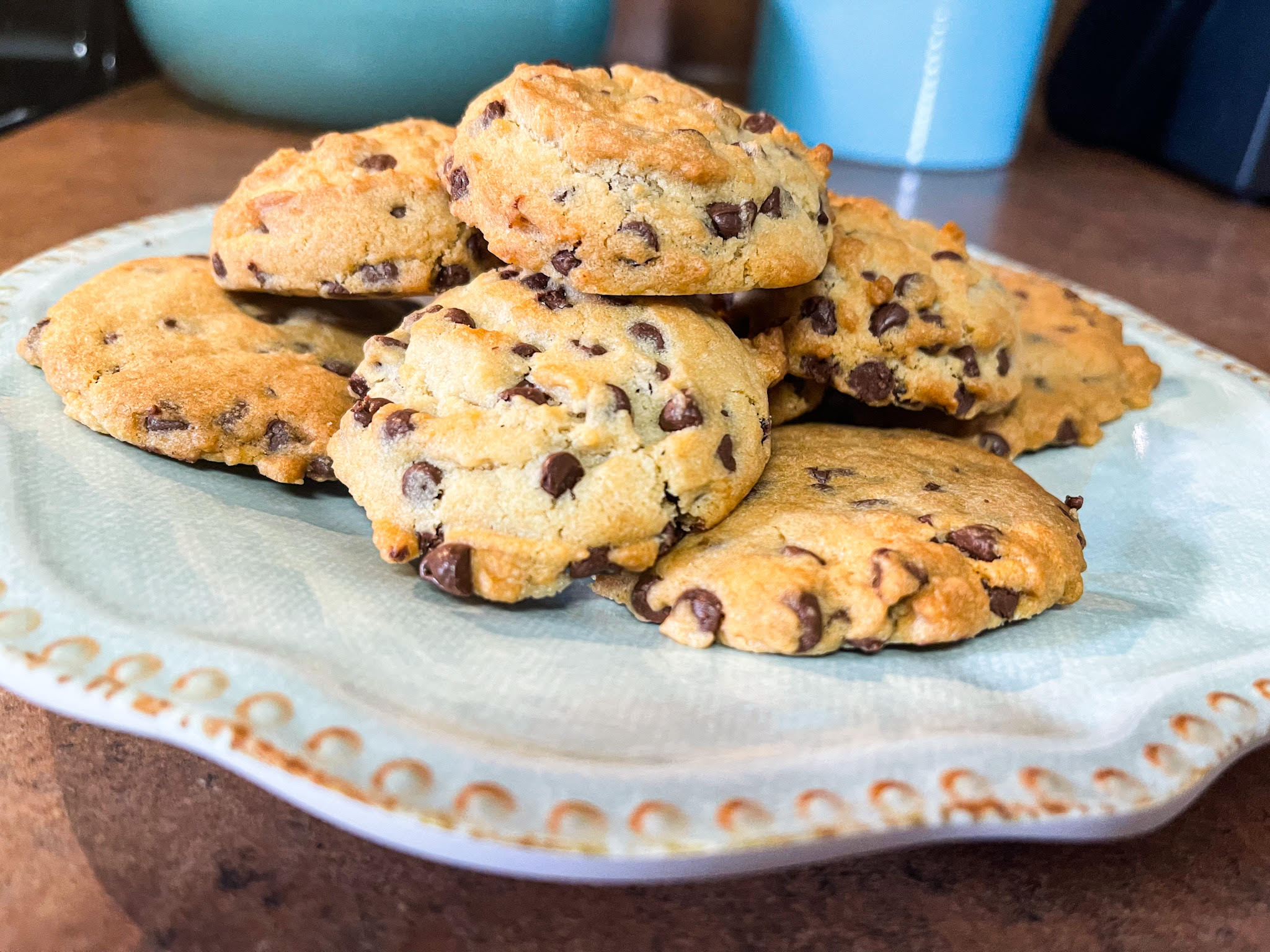 Air Fryer Chocolate Chip Cookies