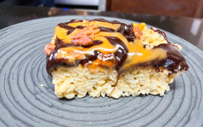 Turtle Rice Krispies Treats