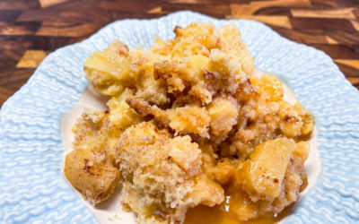Slow Cooker Apple Pudding Cake