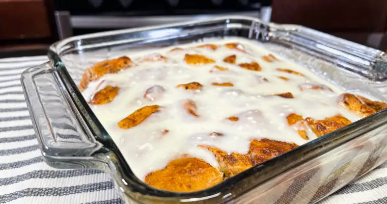 Cinnamon Roll Casserole