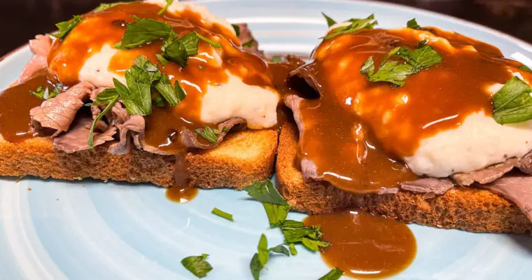 Manhattan Hotshot Open Sandwich