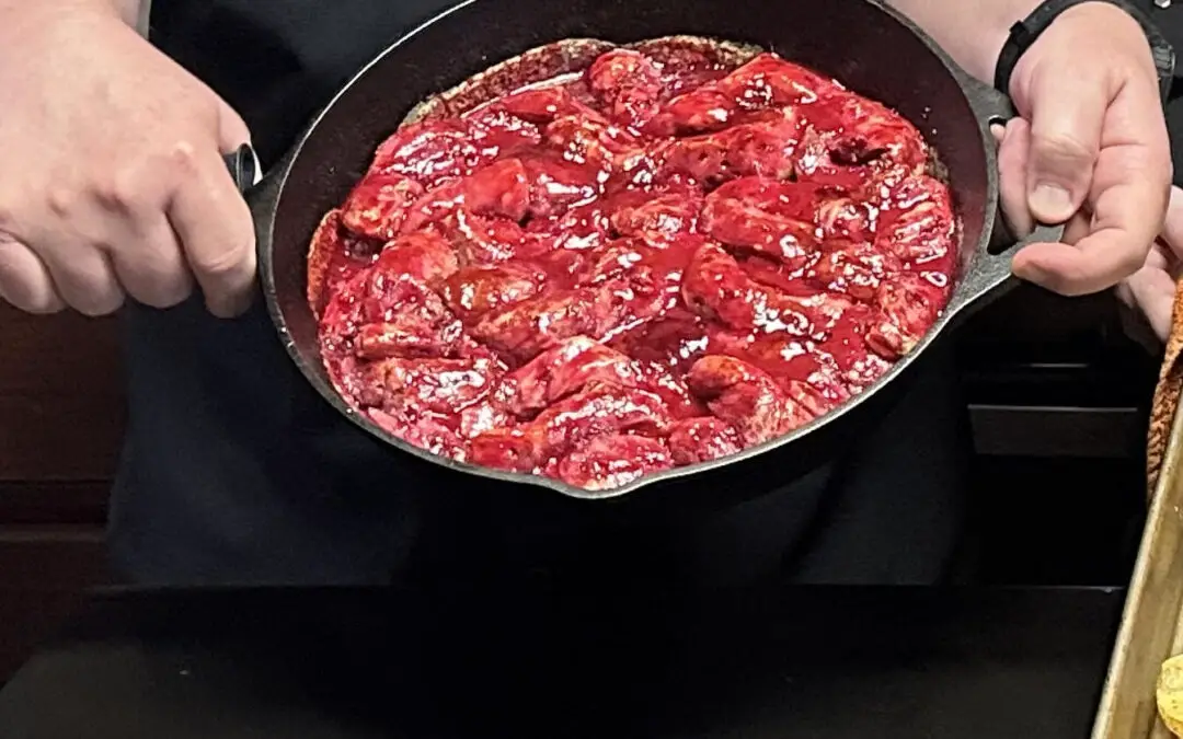 Cinnamon Roll Intestines (Halloween Food)