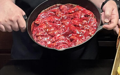 Cinnamon Roll Intestines (Halloween Food)
