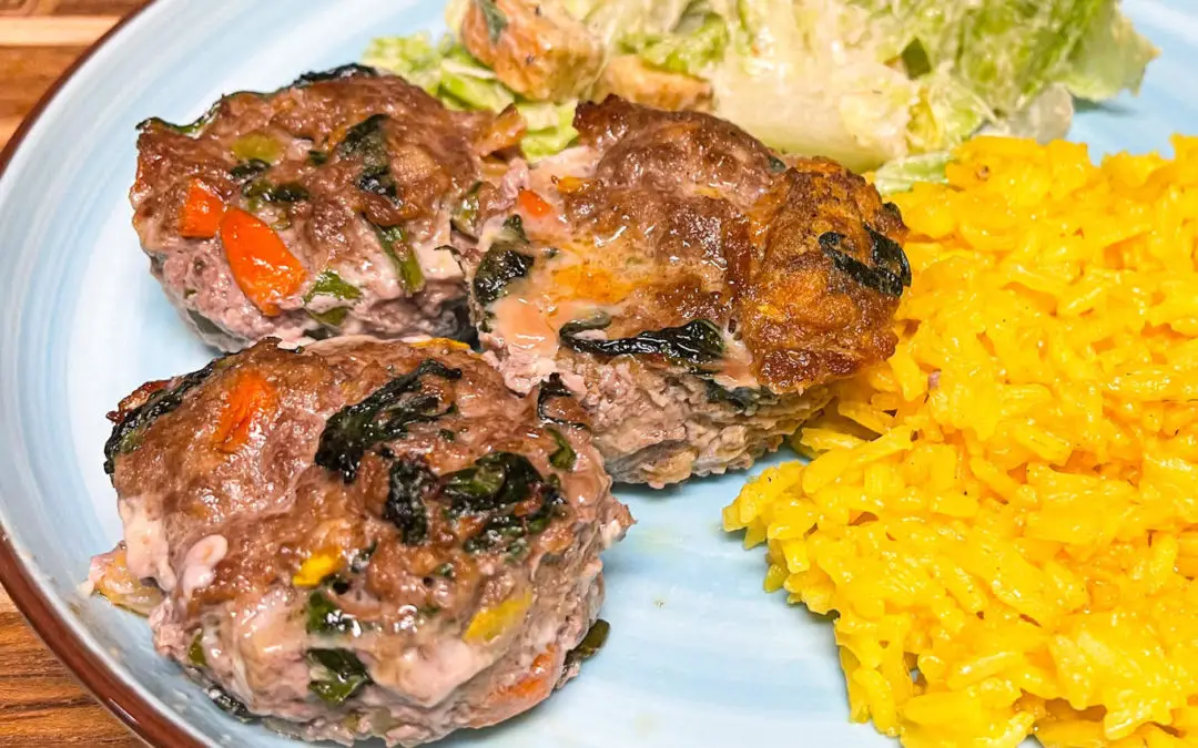 Mini Veggie Meatloaves