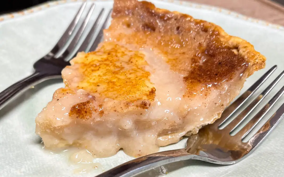 Water Pie Recipe