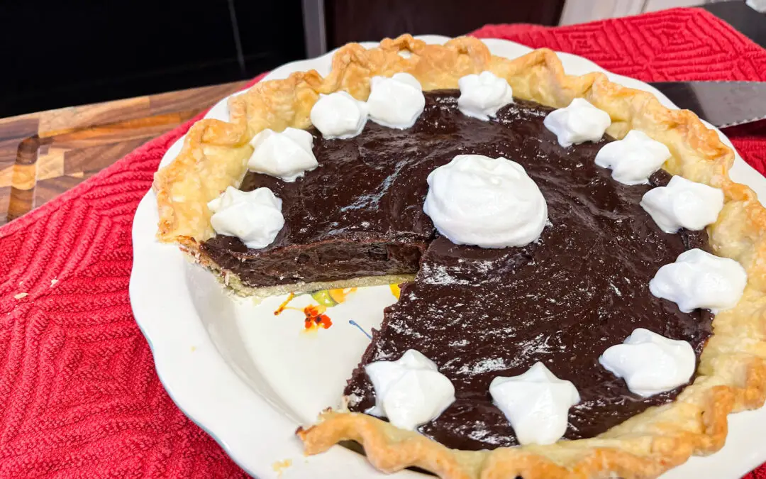 7 Ingredient Easy Chocolate Pie