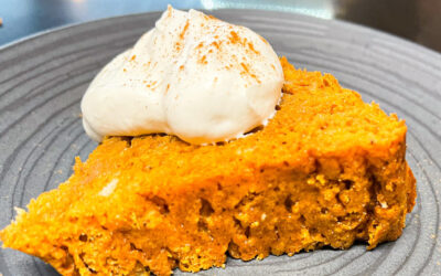 Pumpkin Angel Food Cake