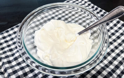 Homemade Whipped Cream Topping