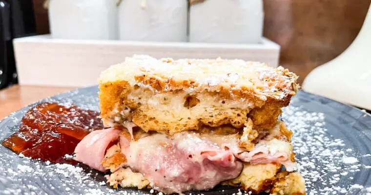 Monte Cristo Breakfast Casserole