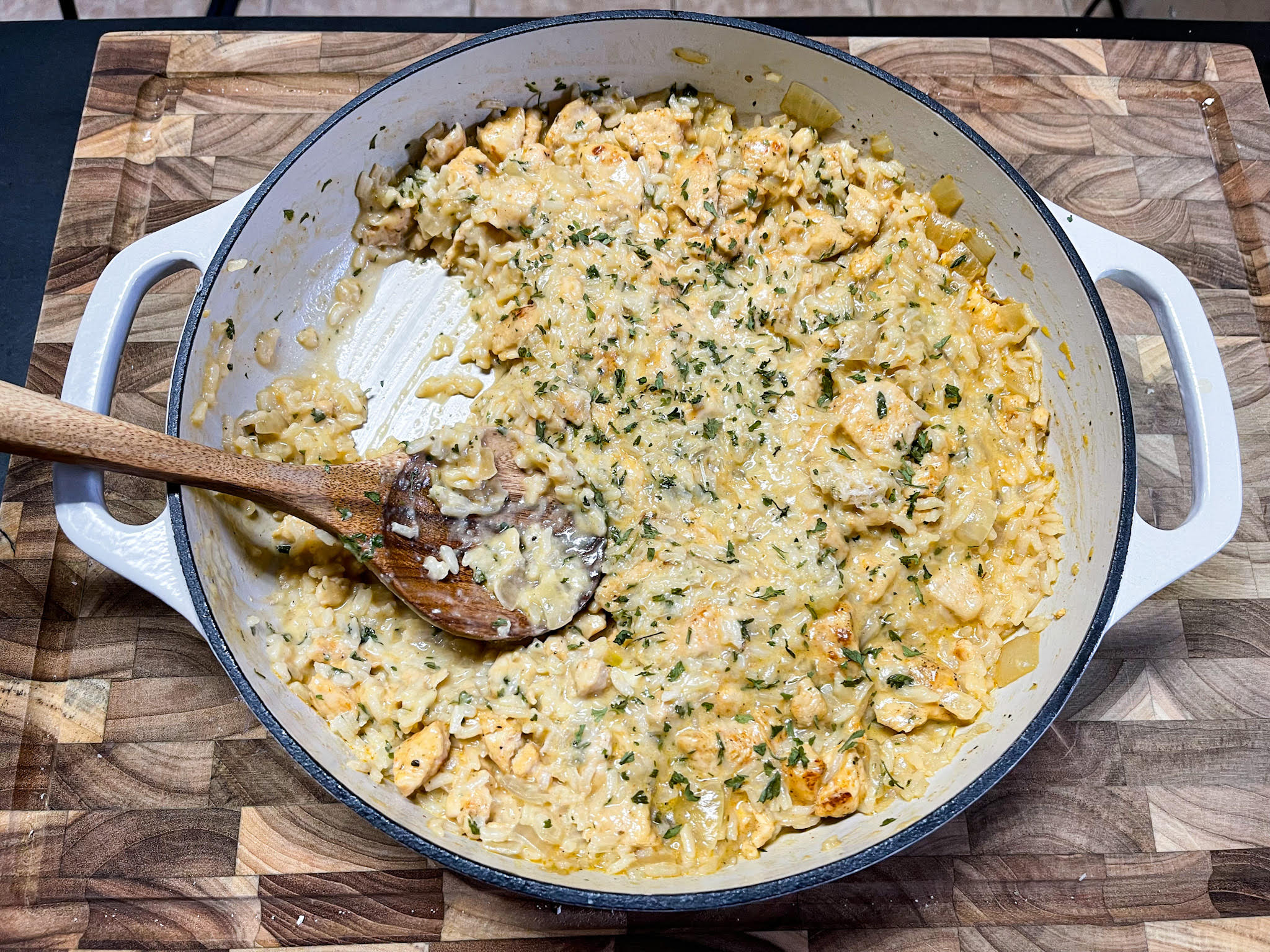 Parmesan Chicken Rice One Skillet Parmesan Chicken & Rice – Catherine's Plates