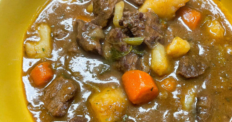 Irish Beef Stew (Guinness Style)