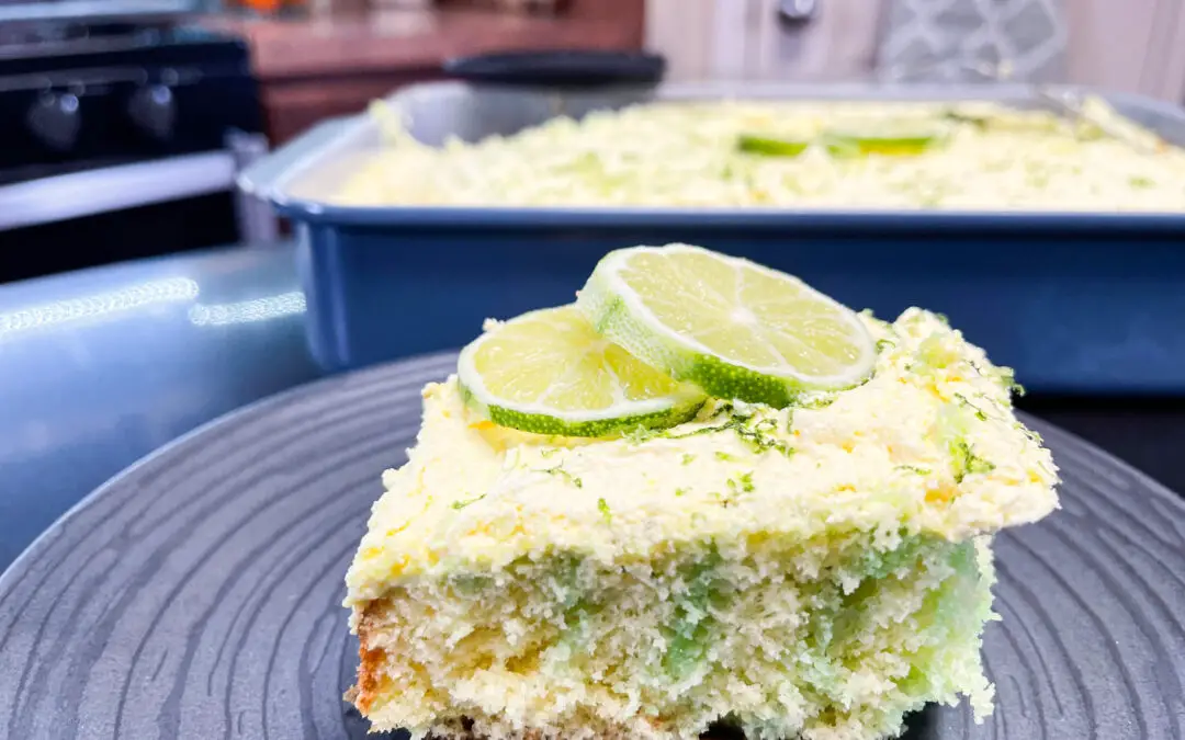 Lemon Lime Refrigerated Cake