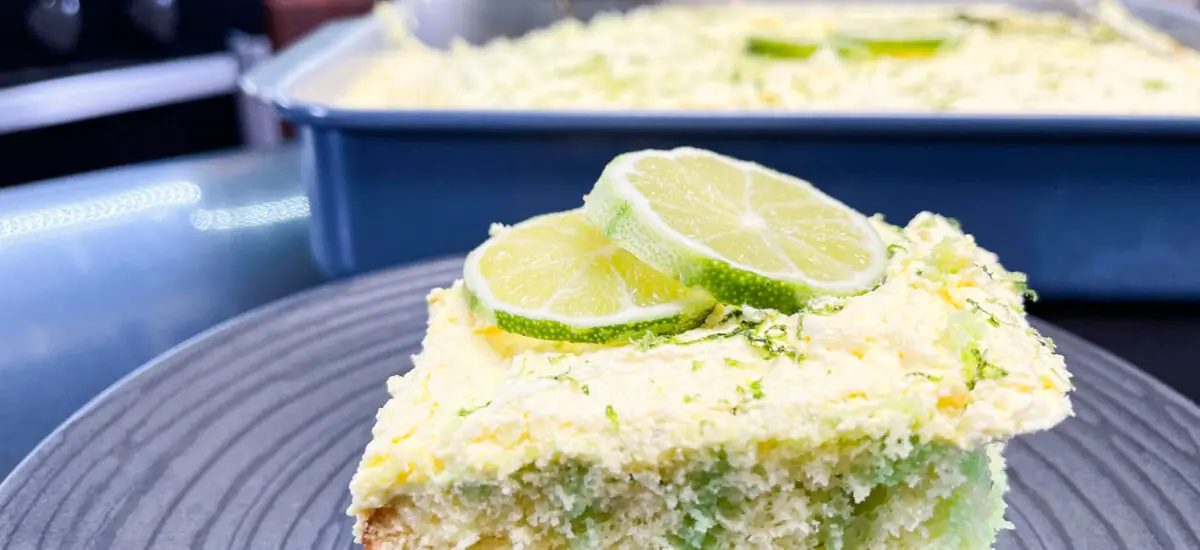 Lemon Lime Refrigerated Cake