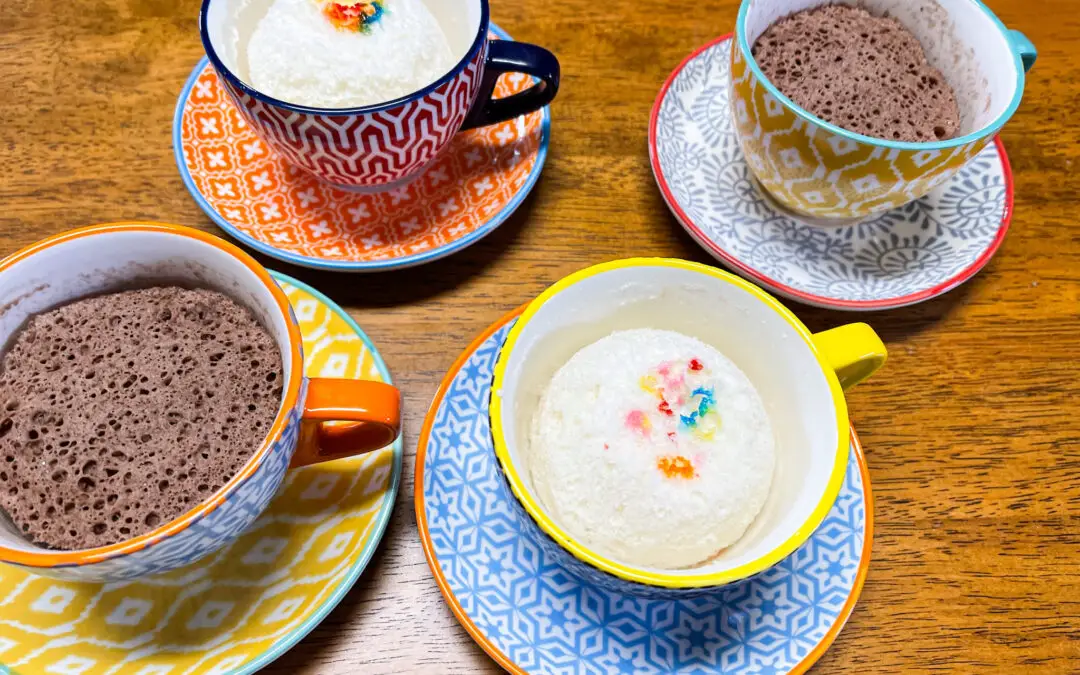 Easy as 1-2-3 Microwave Mug Cake