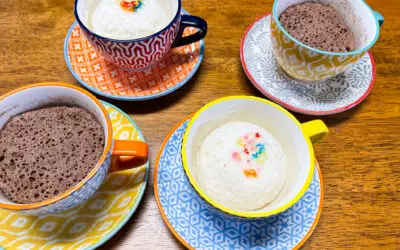Easy as 1-2-3 Microwave Mug Cake