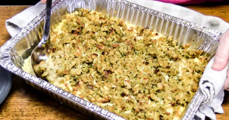 Rotisserie Chicken & Stove Top Stuffing Casserole