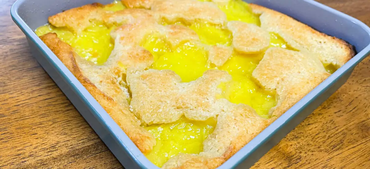 Magic Lemon Cobbler