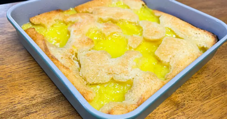 Magic Lemon Cobbler