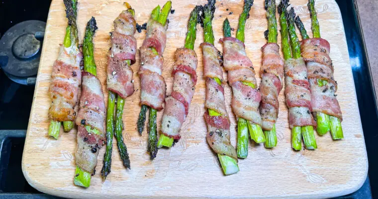 Bacon Wrapped Asparagus (Side or Appetizer)