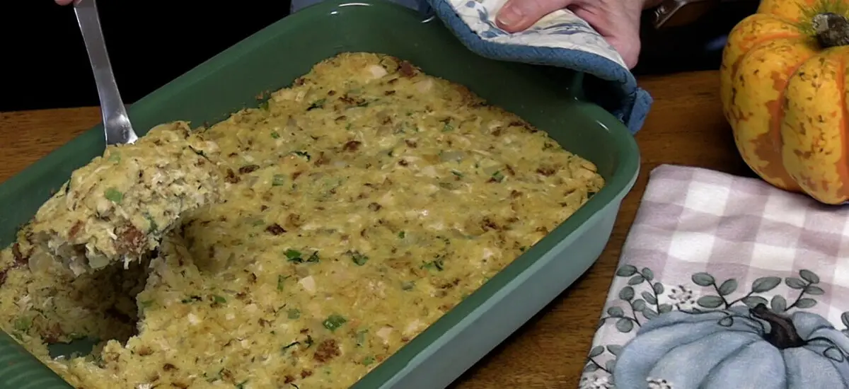 Chicken Cornbread Dressing