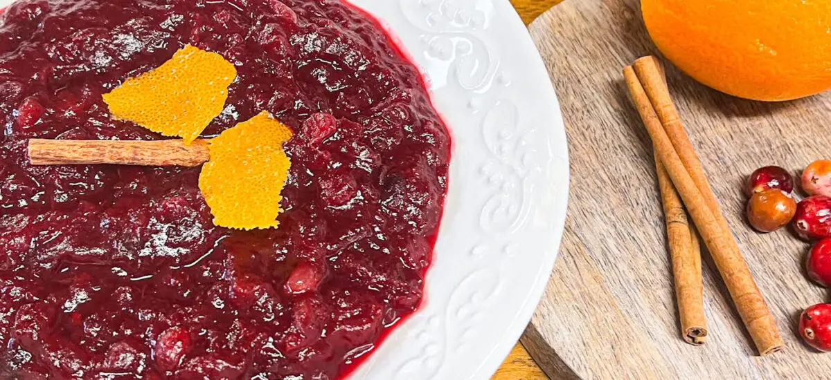 Homemade Cranberry Sauce