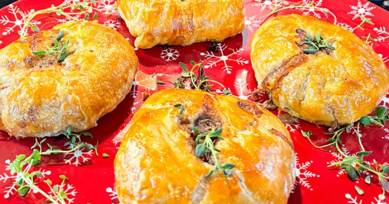 Mini Ground Beef Wellingtons