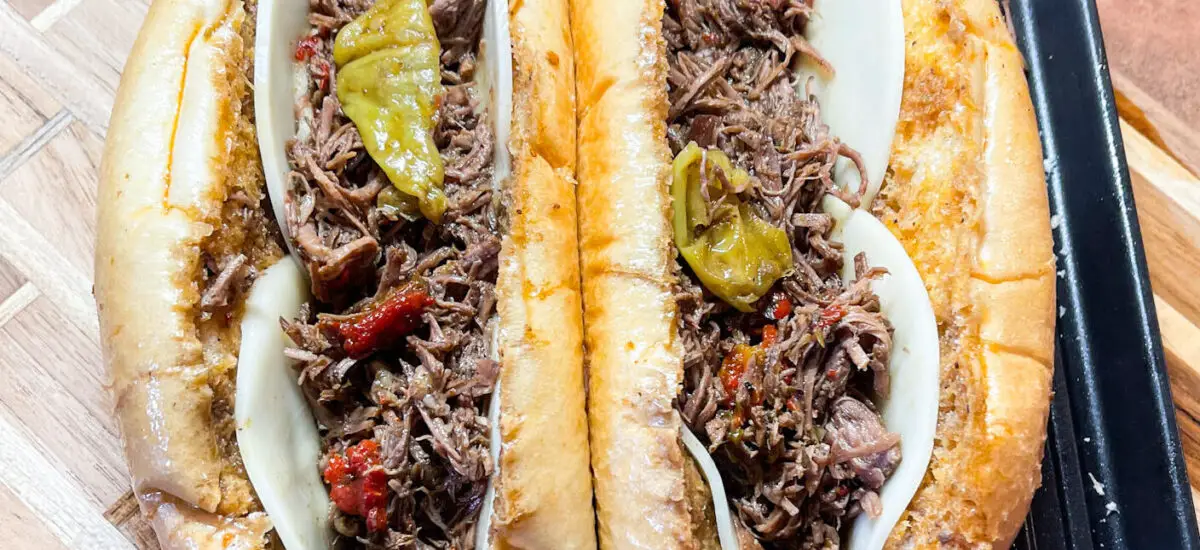 Chicago Italian Beef Sandwich