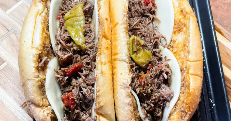 Chicago Italian Beef Sandwich