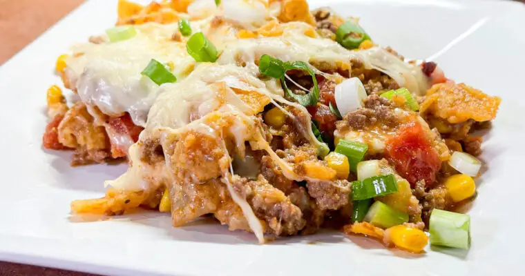 Tex-Mex Fritos Pie Casserole