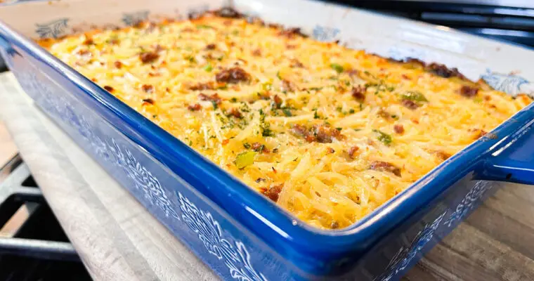 Breakfast Hash Brown Casserole