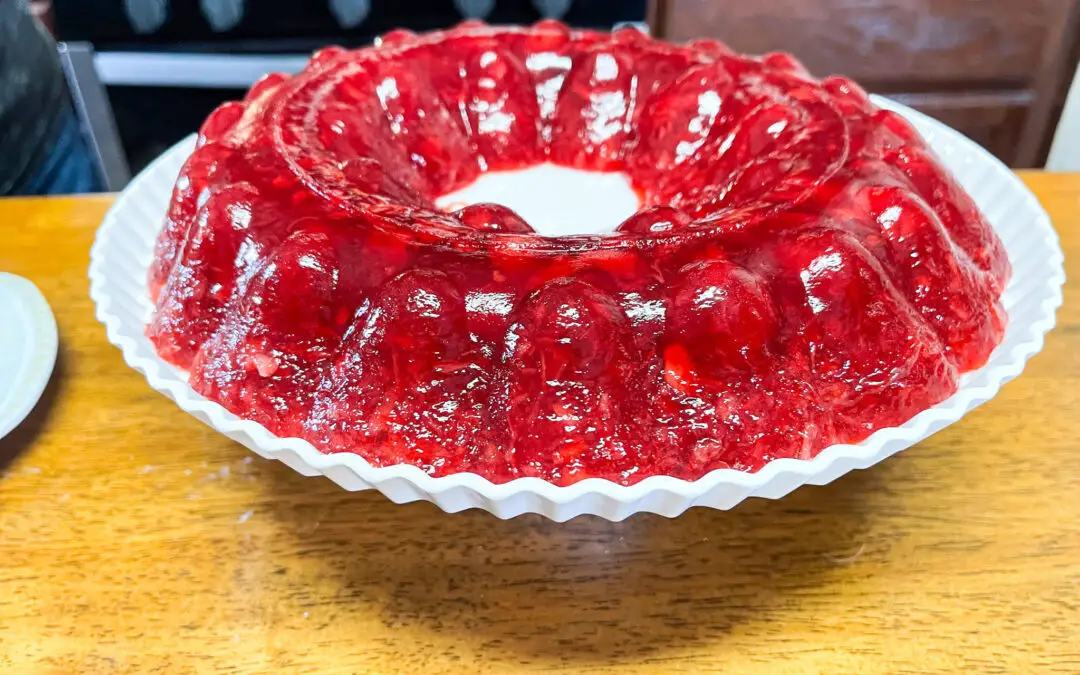 Retro Cocoa-Cola Jello Salad