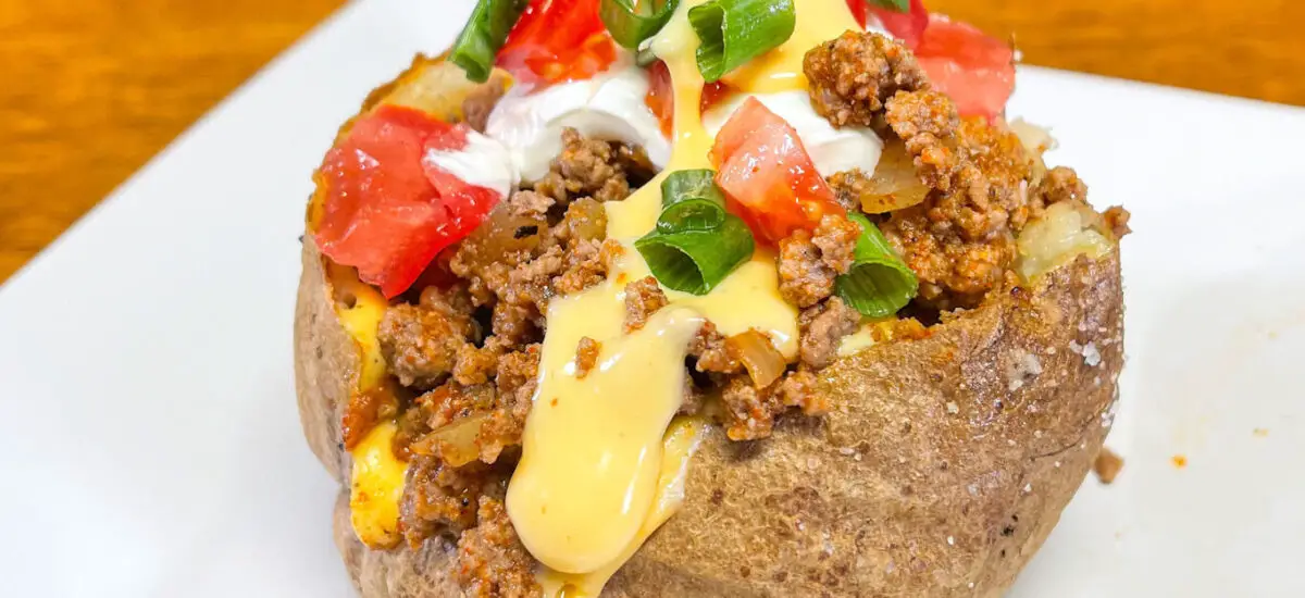 Taco Baked Potatoes