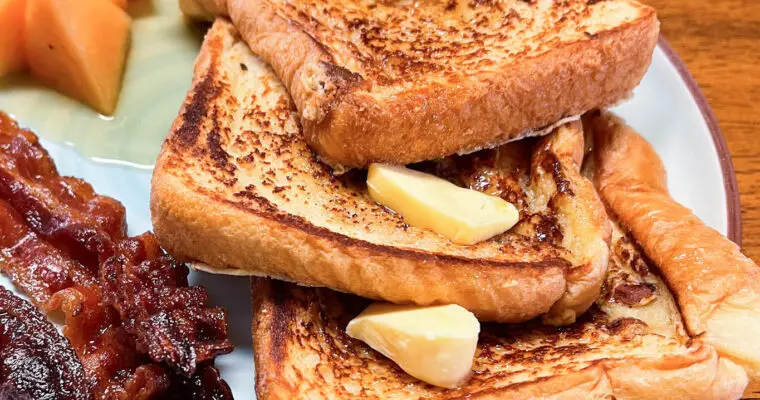 Ice Cream French Toast (2 Ingredients)