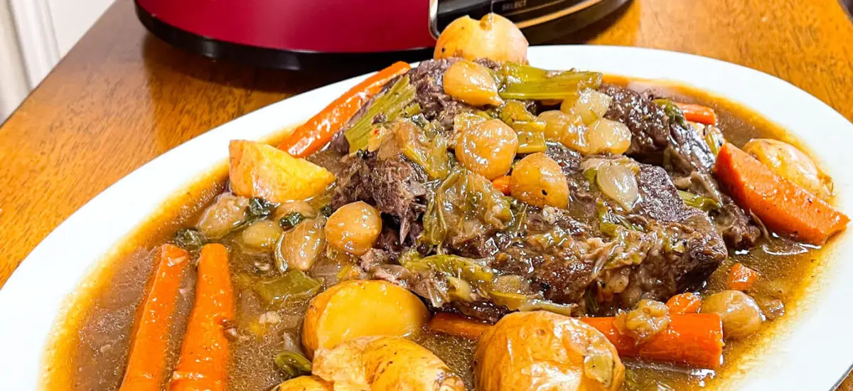 The Best Slow Cooker Chuck Roast (3 Envelope)