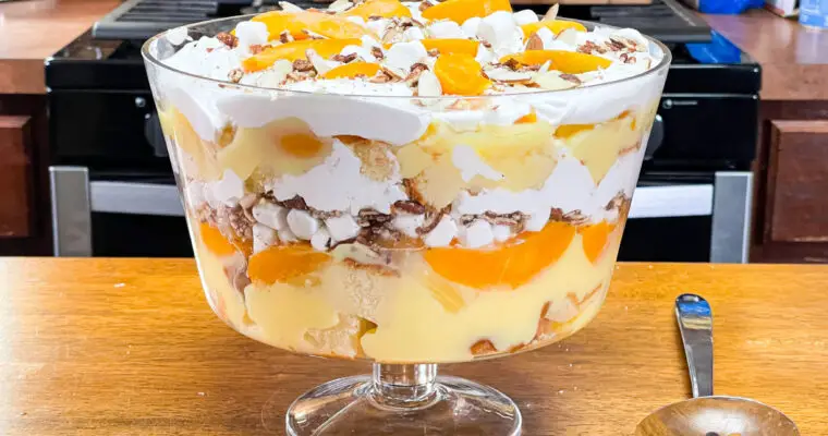 Summertime Trifle (A Punch Bowl Cake)