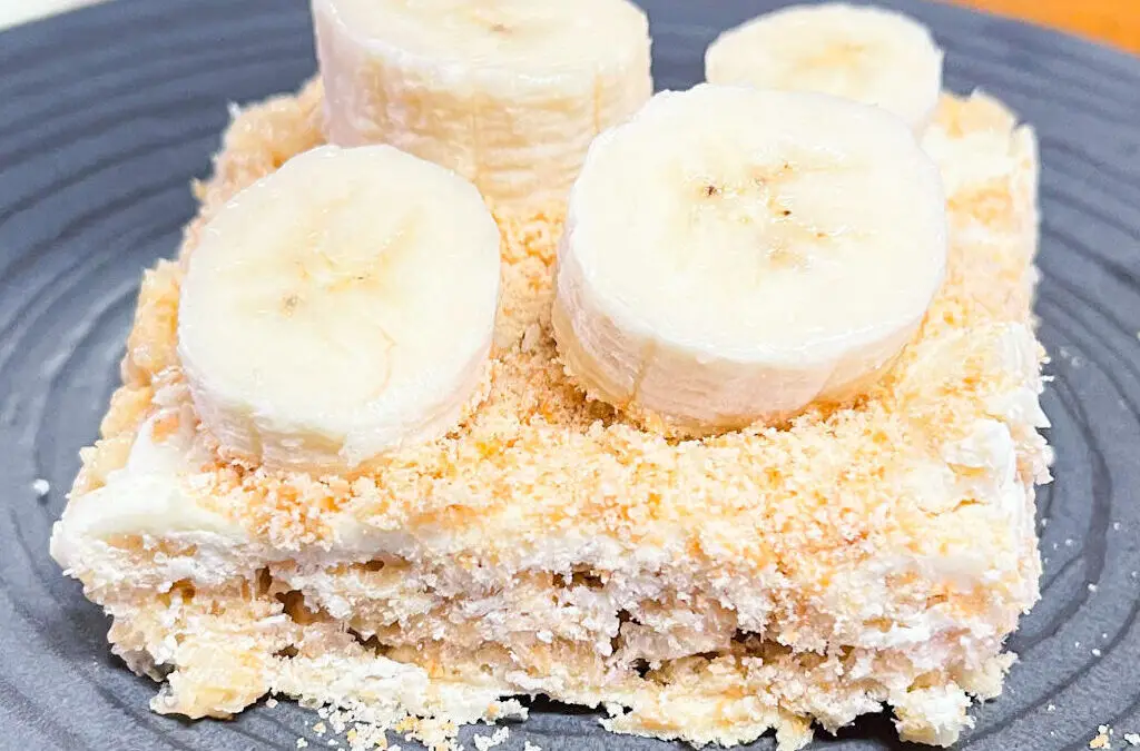 Banana Pudding Rice Krispie Treat