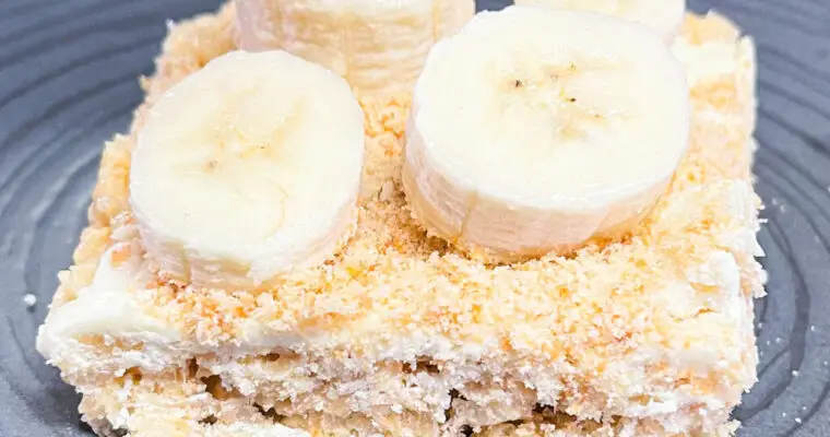Banana Pudding Rice Krispie Treat