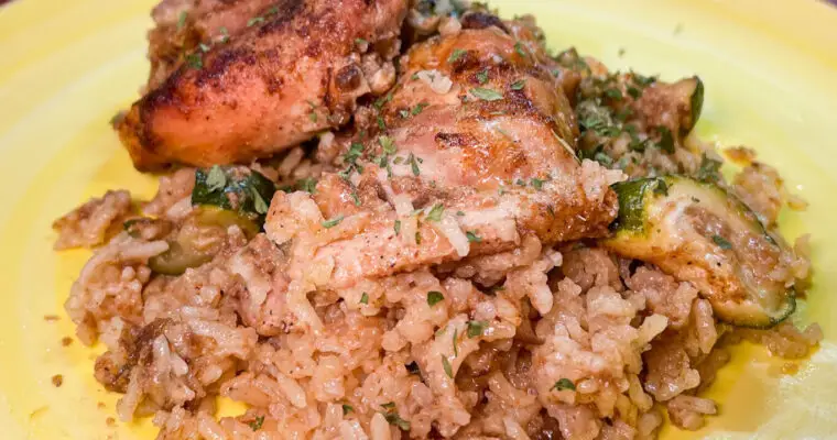 One Stick of Butter Chicken & Rice Casserole