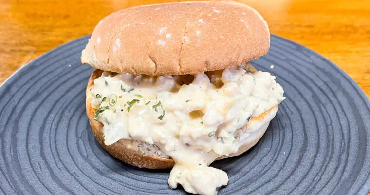 Chicken Alfredo Sloppy Joe’s