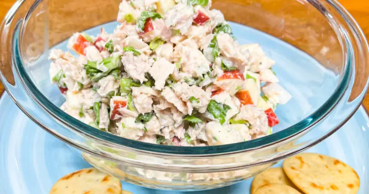 Catherine’s Tuna Salad – No Mayo Version