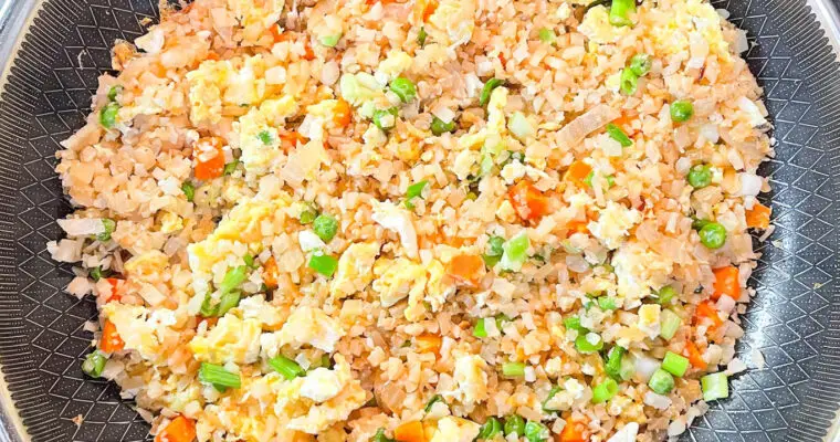 Cauliflower Fried Rice – Low Carb