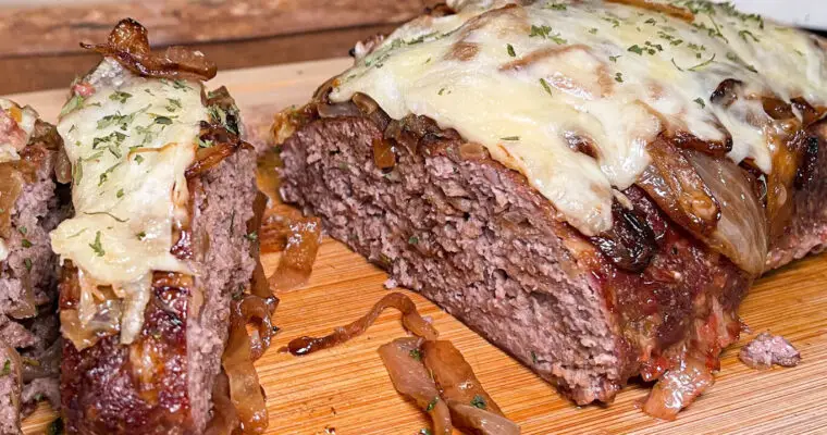 French Onion Soup Meatloaf