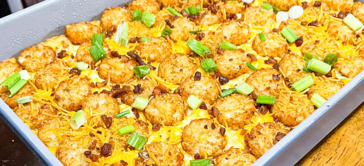 Cracked Out Chicken Tater Tot Casserole