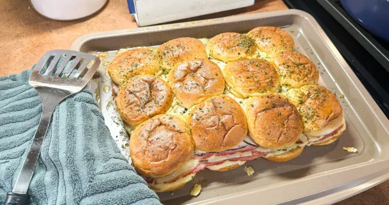 Chicken Cordon Bleu Sliders