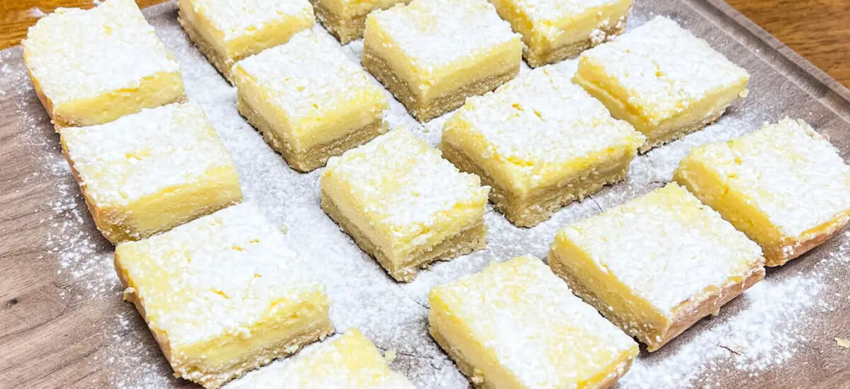 Sunshine Lemon Bars – Low Carb