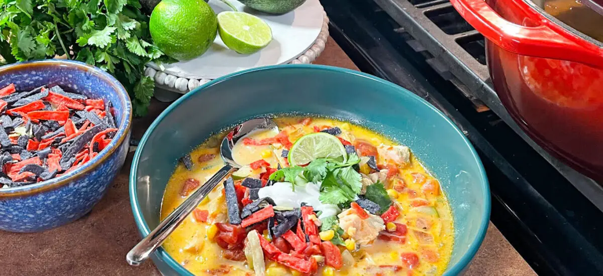 Creamy Chicken Tortilla Soup