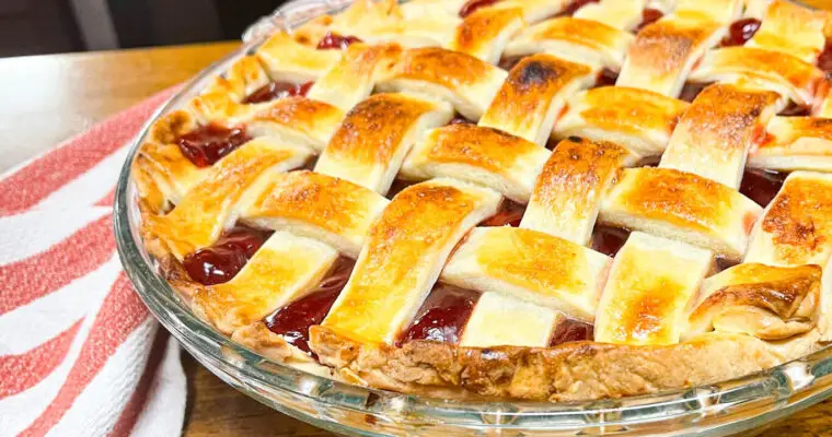 Easy Cherry Pie for the Holidays