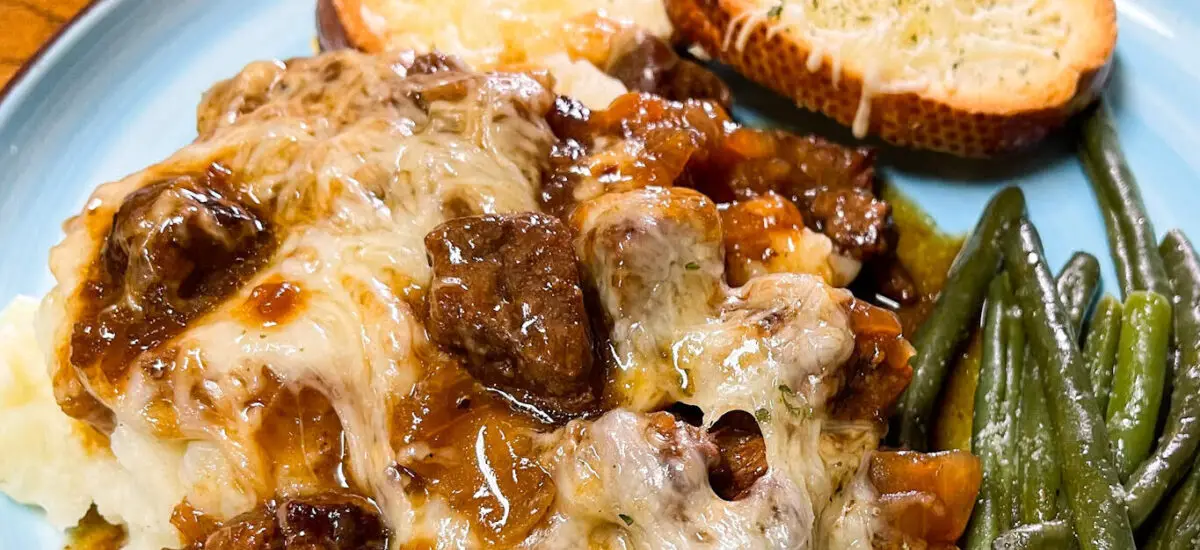 Crockpot French Onion Beef Stew